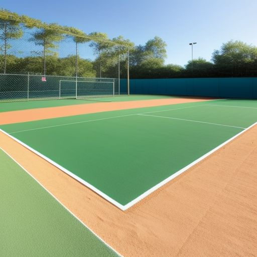 网球场：运动场地的设计与建设